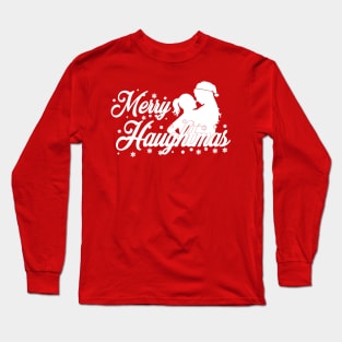 Merry Haughtmas - A Wayhaught Earpmas Long Sleeve T-Shirt